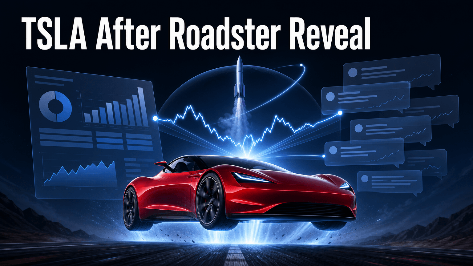 TSLA Stock After the Flying Roadster Reveal: What the Q3 Results, SpaceX Merger Talk and Analysts Say