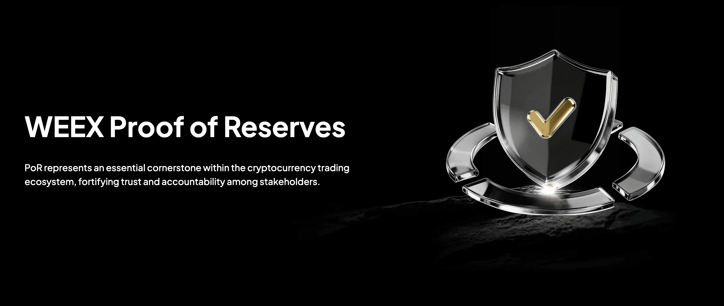 What Is Proof of Reserves (PoR)? How WEEX Ensures Transparency and User Fund Safety
