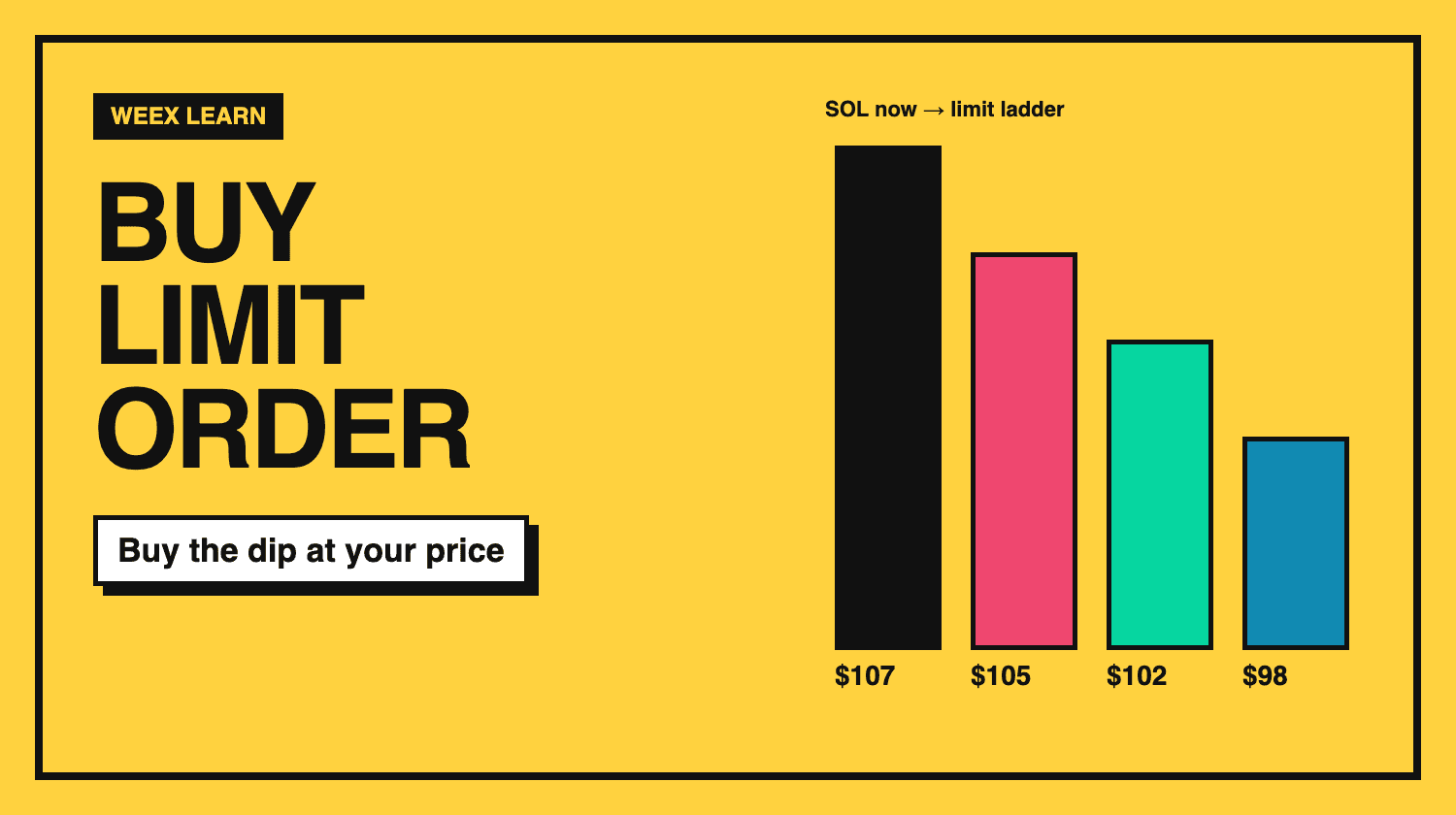 Buy Limit Order: How to Buy Crypto Below the Market Price