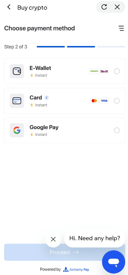 Step5: How to Buy SOL with HKD on WEEX？APP Version