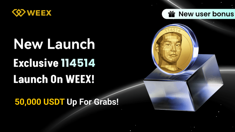 114514 Token World Premiere on WEEX: Join the 50,000 USDT Airdrop Event