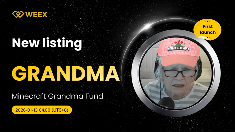 GRANDMA USDT Now Live: Minecraft Grandma Fund Listed on WEEX Spot