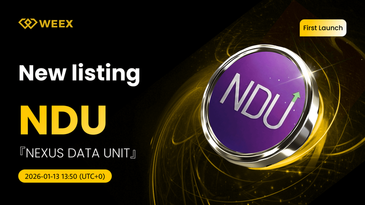 NDU USDT Live: Nexus Data Unit (NDU) Coin Lists on WEEX Spot