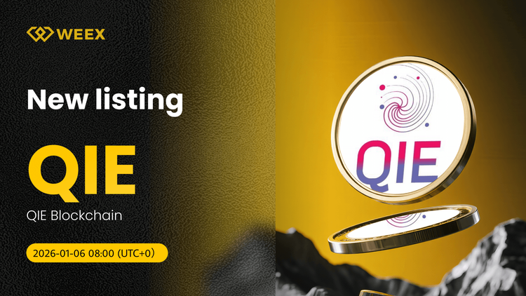 QIE Blockchain Coin Listed on WEEX with QIE USDT Spot Trading Pair