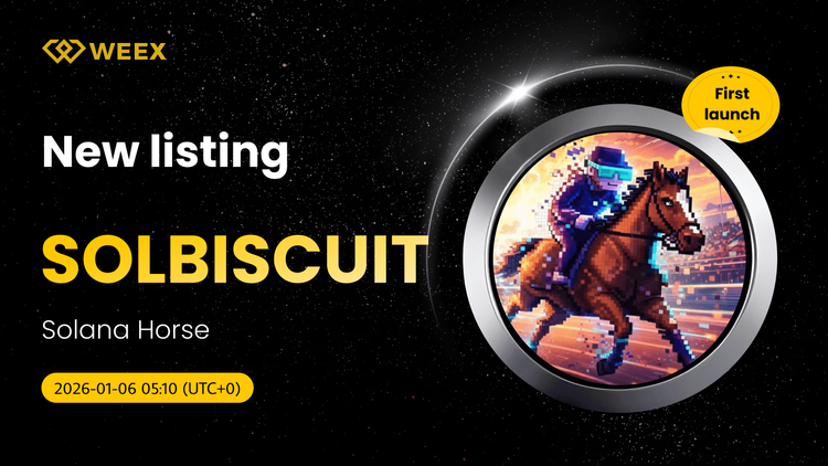 SOLBISCUIT USDT Live: Solana Horse Coin Listing on WEEX